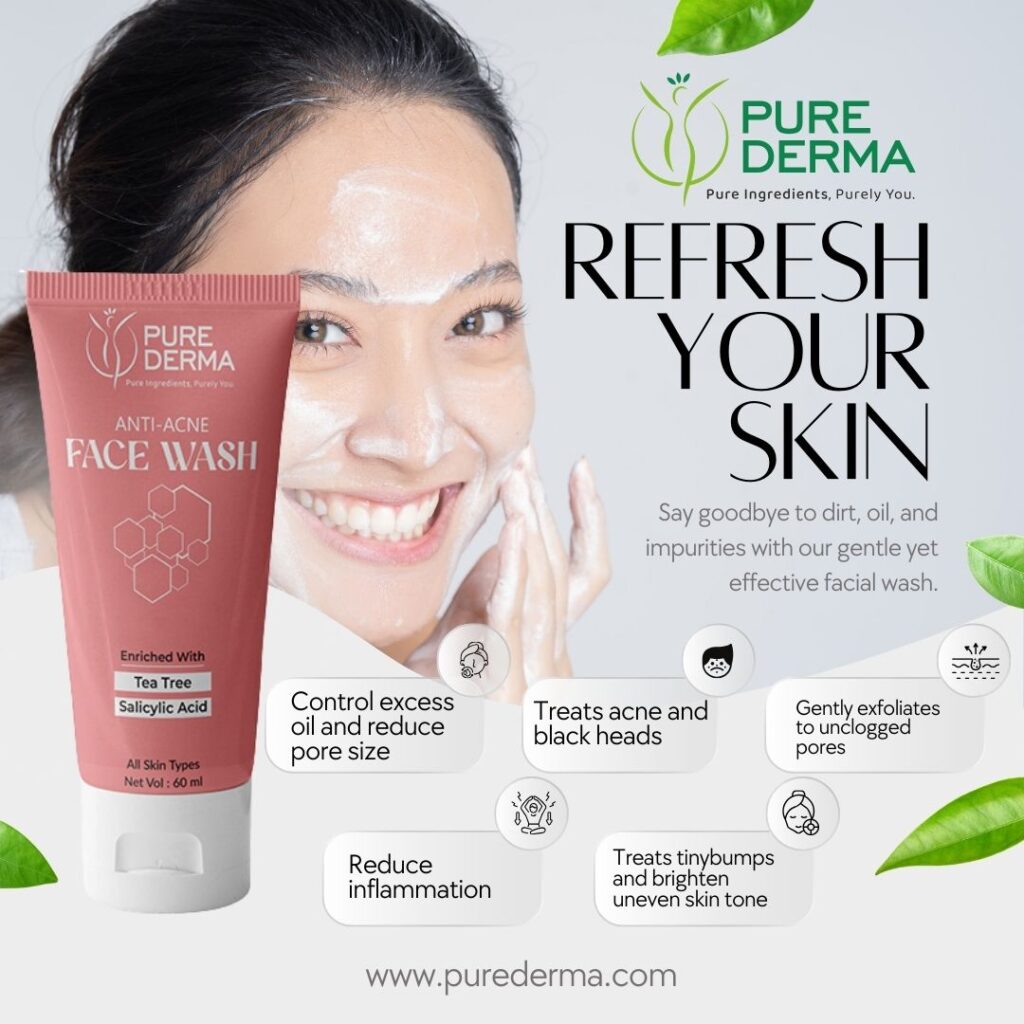 best anti acne facewash for indian and all type skin